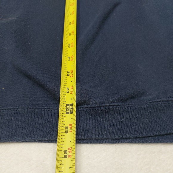 Vintage Cleveland Indians USA Made Majestic Tag Navy Blue Crewneck Size Large - Picture 7 of 9